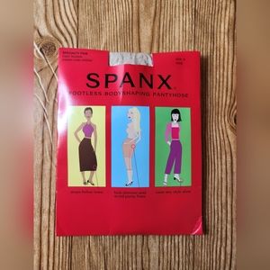 SPANX Footless Bodyshaping Pantyhose Size B‎ NWT